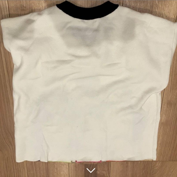 Alice + Olivia Black and White Knit Top - Picture 3 of 3